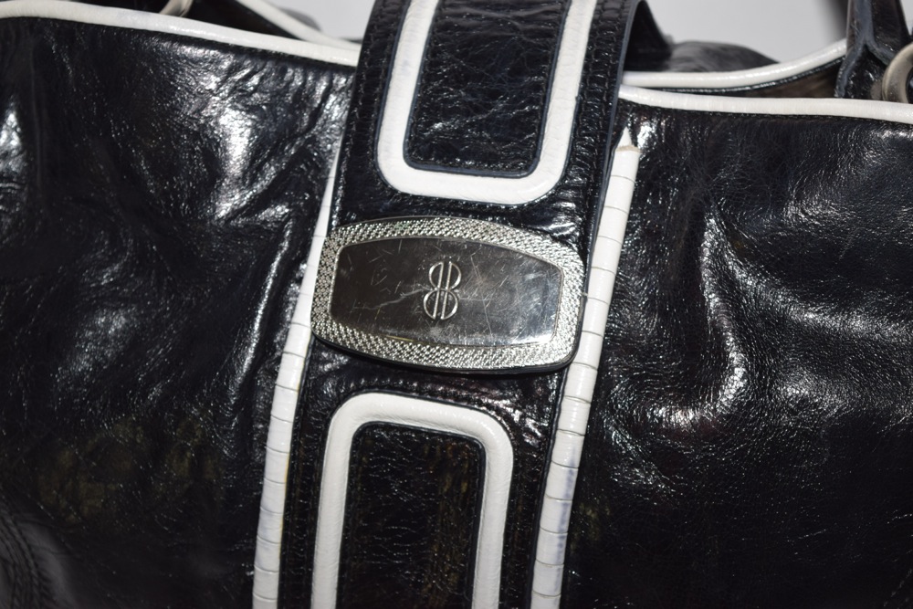 Bill Blass Leather Handbag