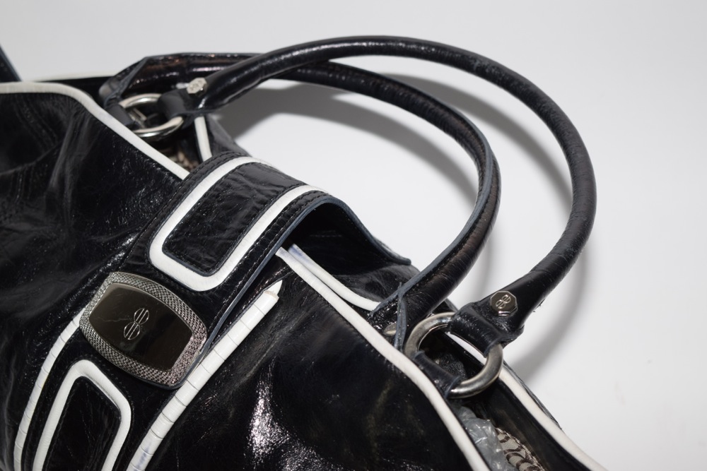 Bill Blass Leather Handbag