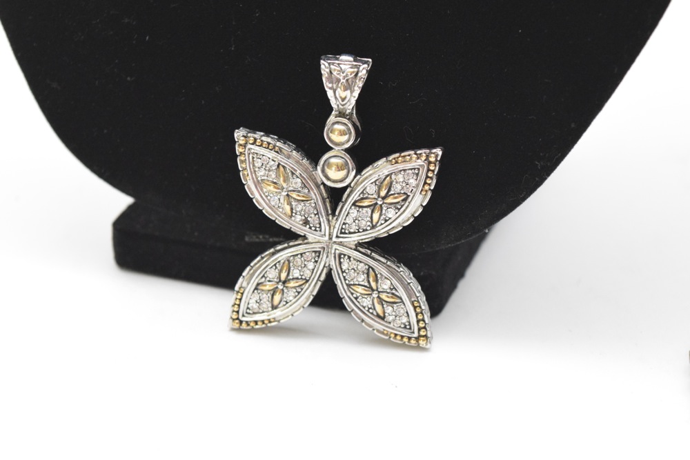 Rhinestone and Faux Pearl Jewelry