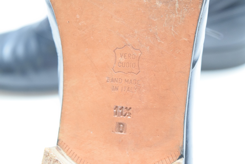 Four Pairs of Mens Leather Shoes, Including Cole Haan