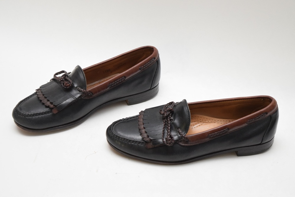 Four Pairs of Mens Leather Shoes, Including Cole Haan