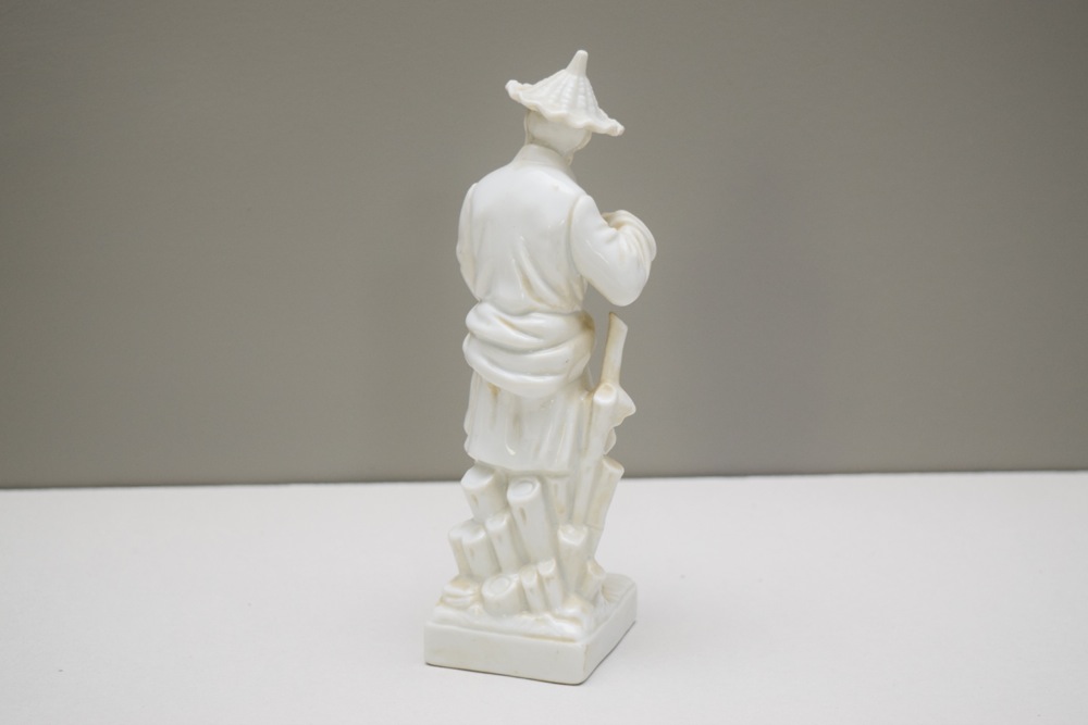 Fitz and Floyd Asian Influenced Porcelain Fisherman Figurine