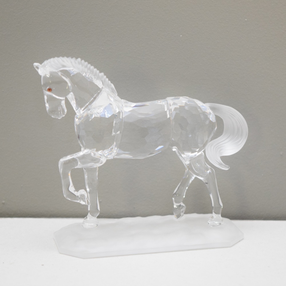 Retired Swarovski Crystal Horse Figurine