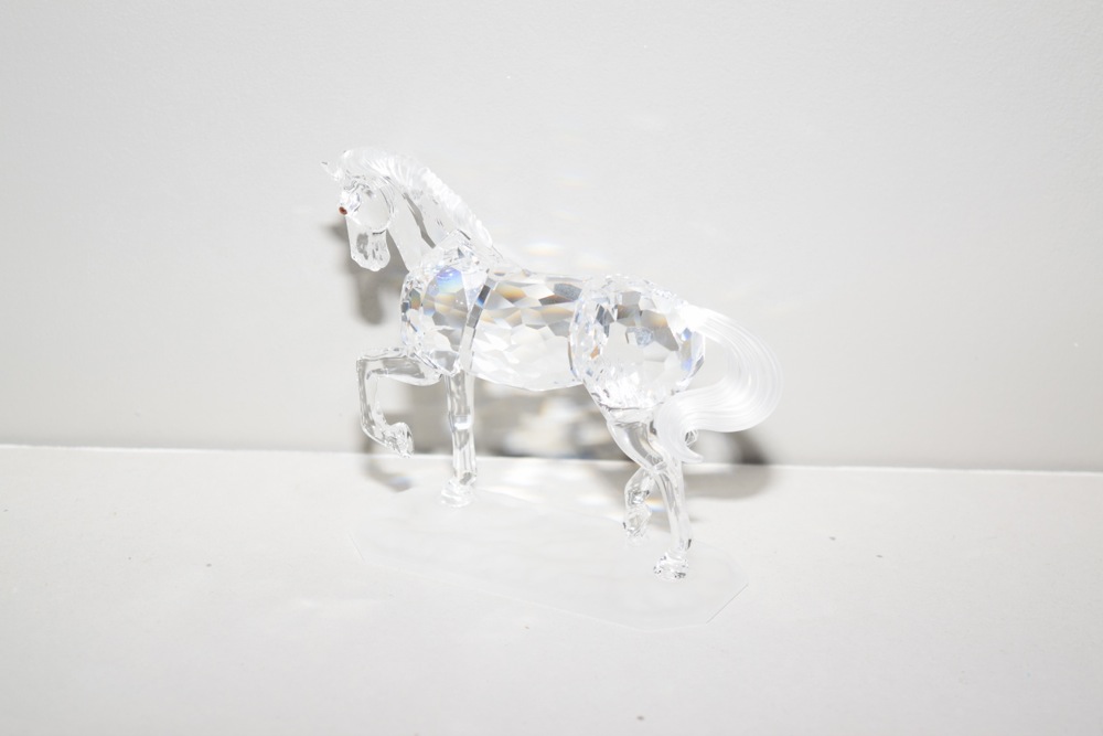 Retired Swarovski Crystal Horse Figurine
