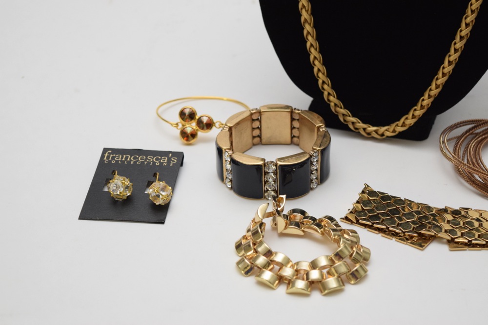 Gold Tone Costume Jewelry