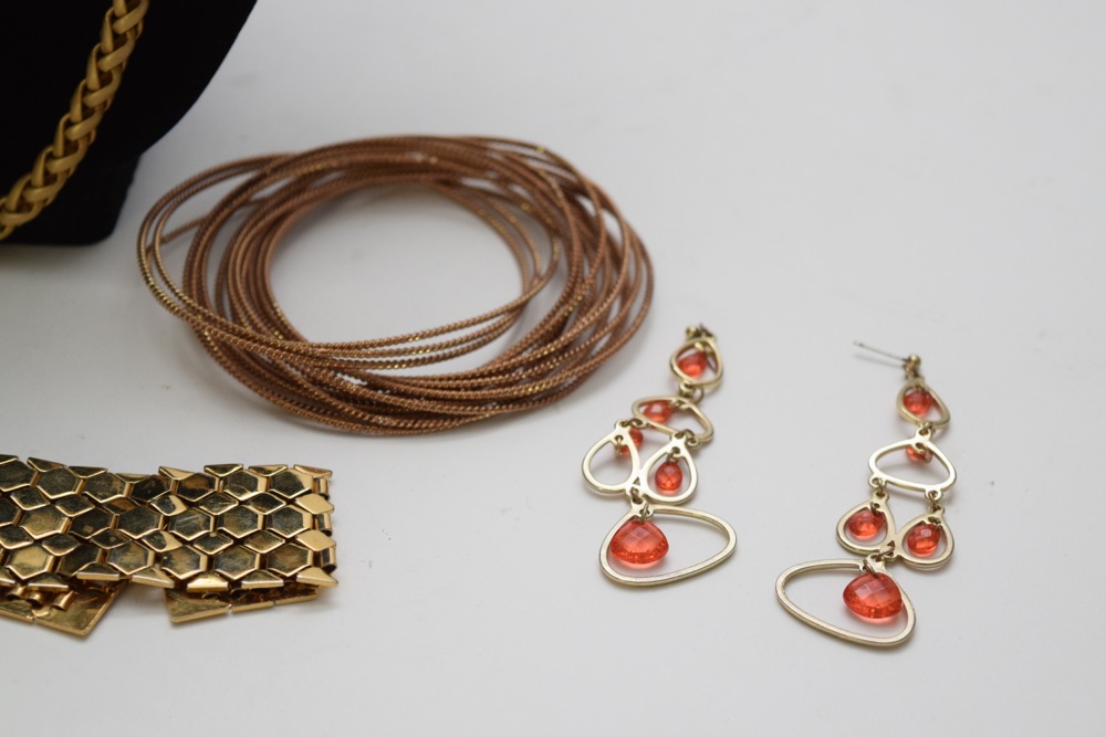 Gold Tone Costume Jewelry