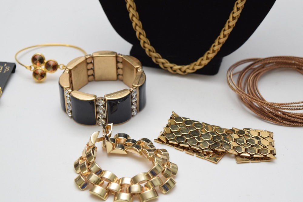 Gold Tone Costume Jewelry