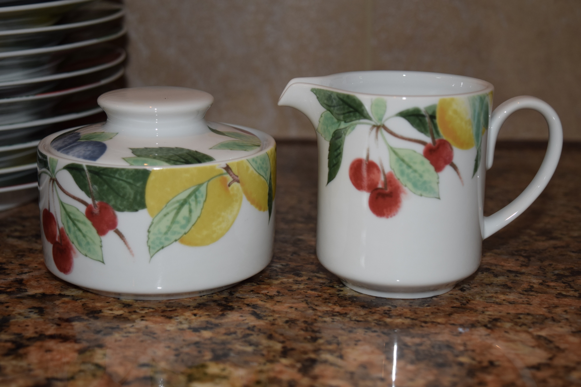 Fourteen Place Settings of Studio Nova 'Orchard Jewels'  Dinnerware