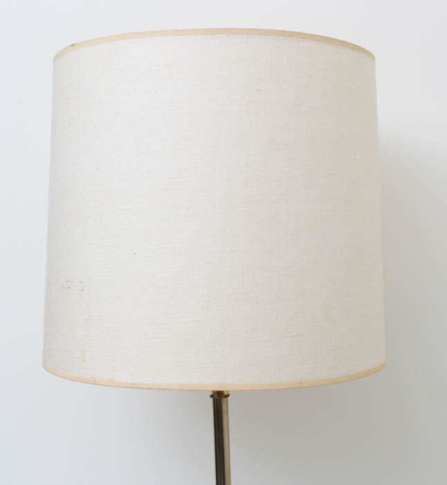 Repurposed Fire Extinguisher Lamp and Glass Table Lamp