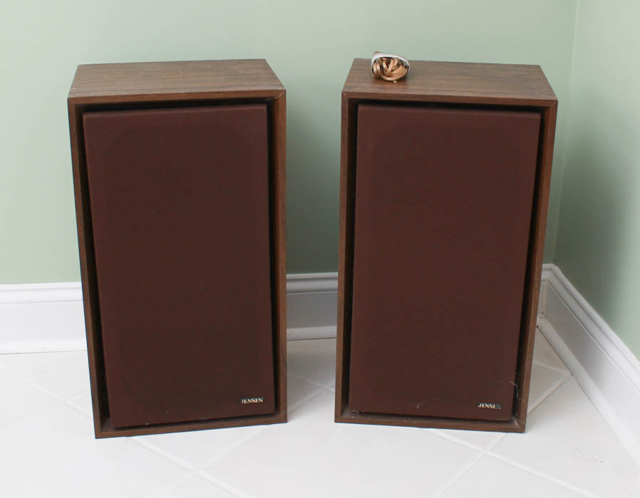 Vintage Jensen Stereo Speaker Set