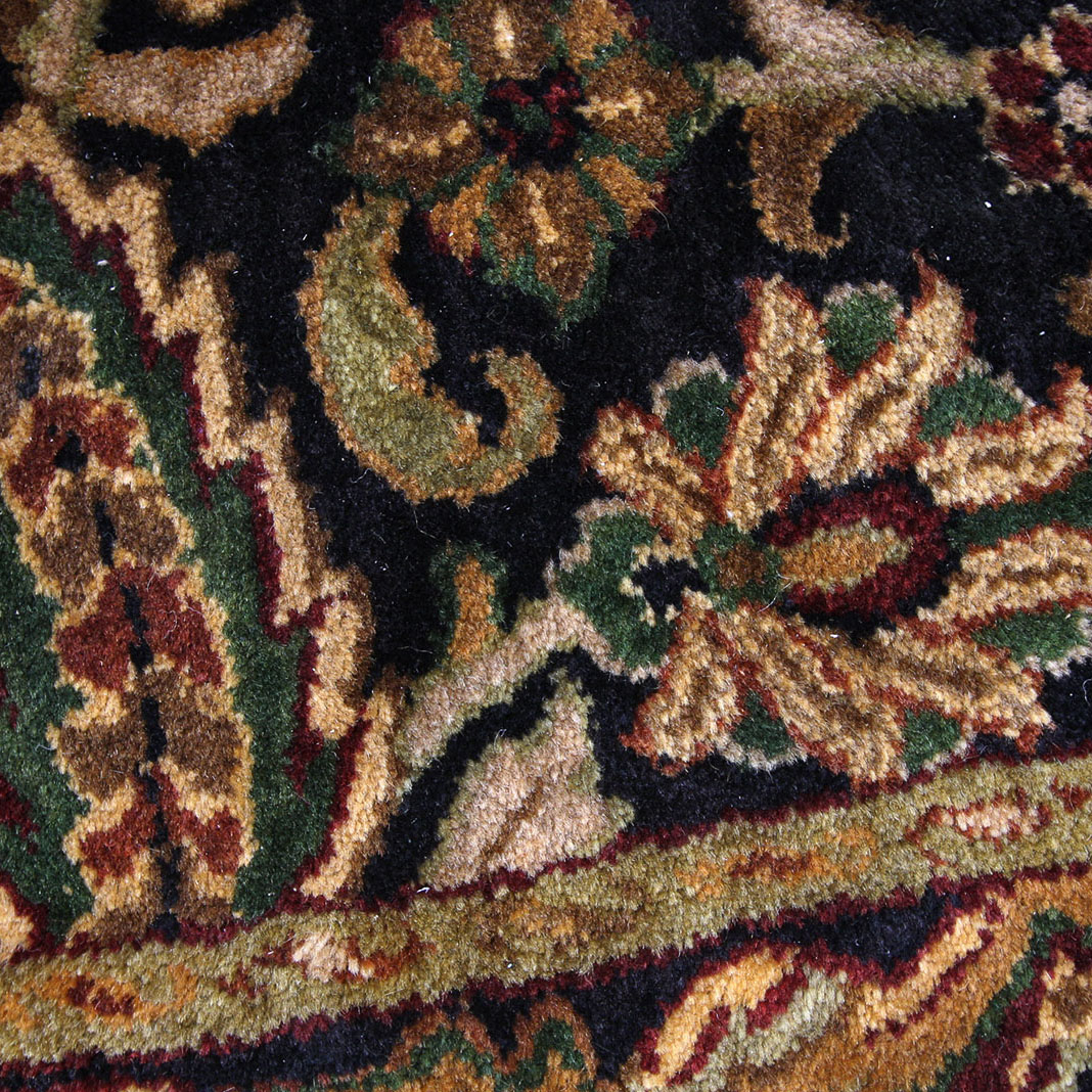 Handmade India Charcoal Accent Rug