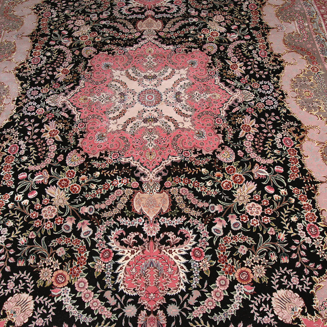 Hand Woven Chinese Tabriz Area Rug