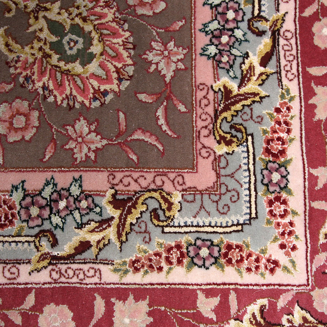 Hand Woven Chinese Tabriz Area Rug