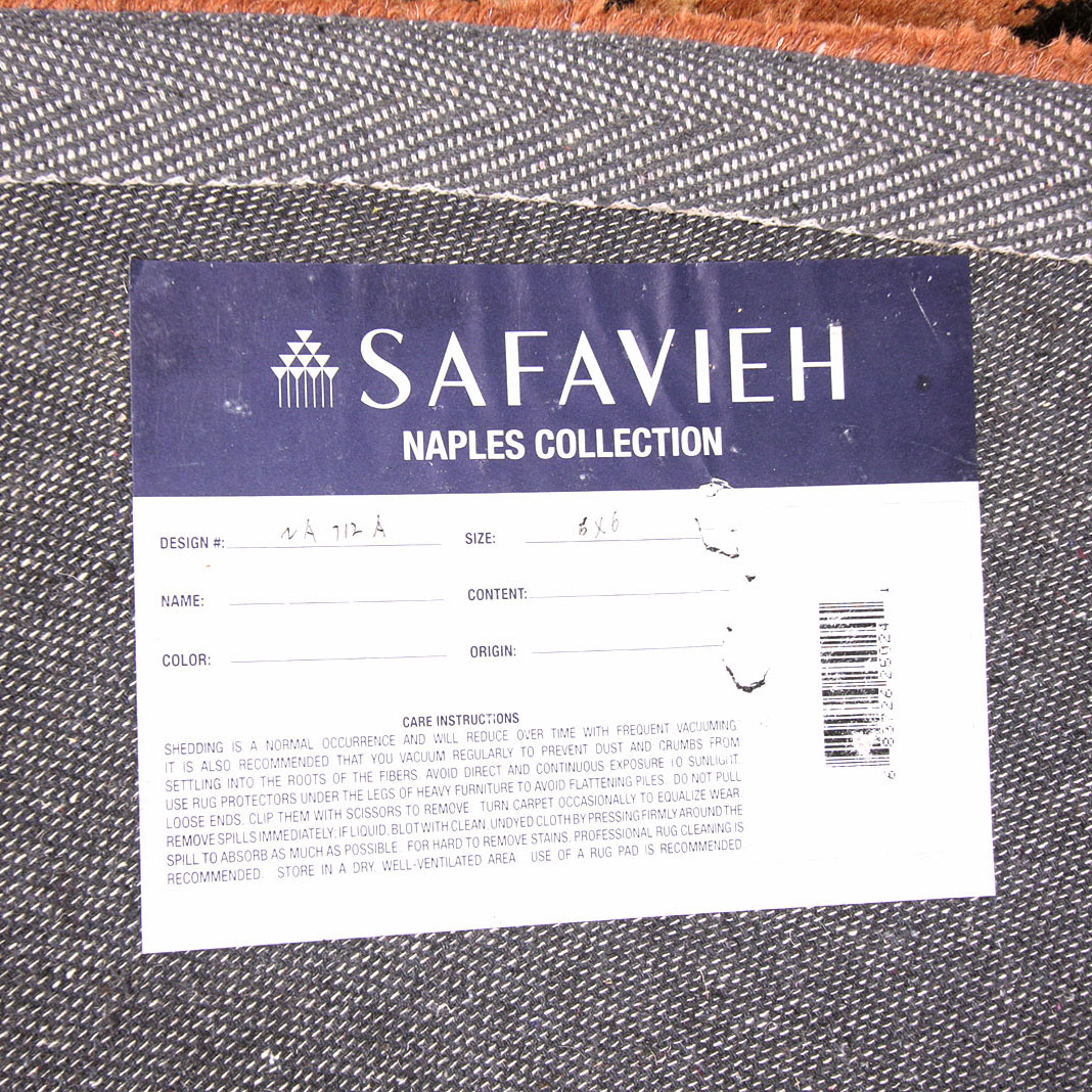 Circular Safavieh Naples Collection Accent Rug