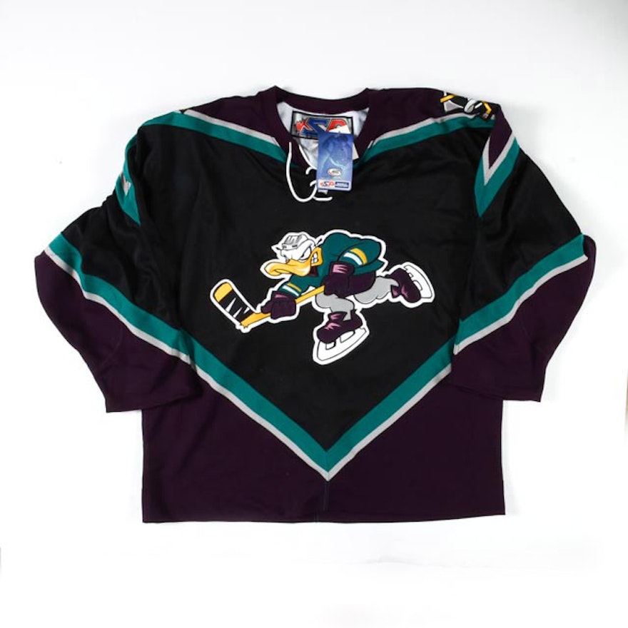 FS] Koho Mighty Ducks Eggplant Blank Jersey New With Tags (Large) - $90 +  shipping : r/hockeyjerseys