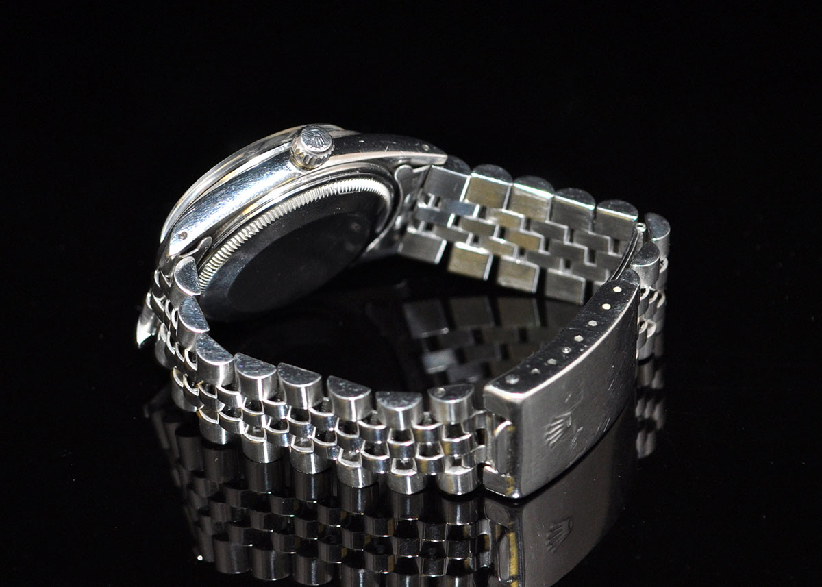 Stainless Steel Men's Roman Numeral Rolex