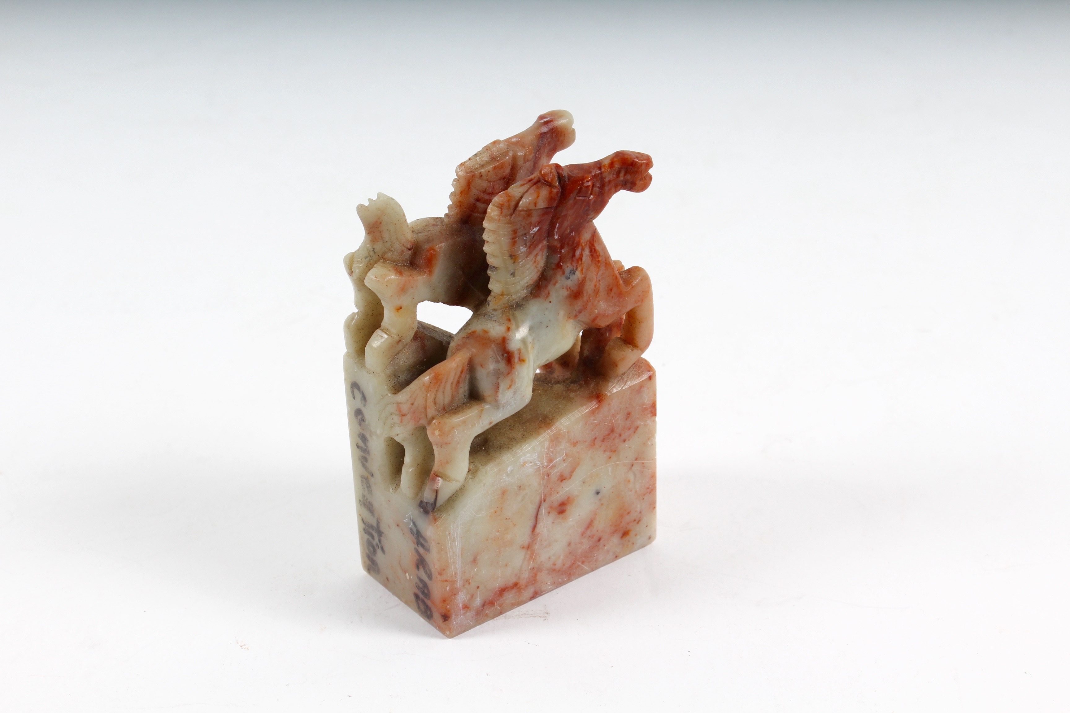 Totem Pole  and Horses Sculptures