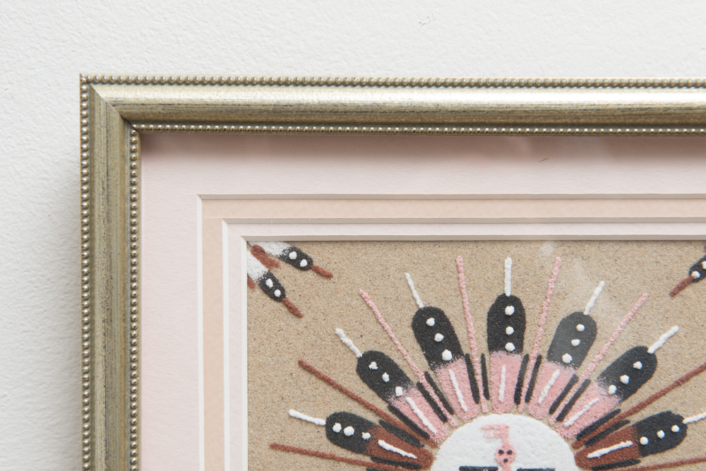 Pair of Native American Sand Paintings