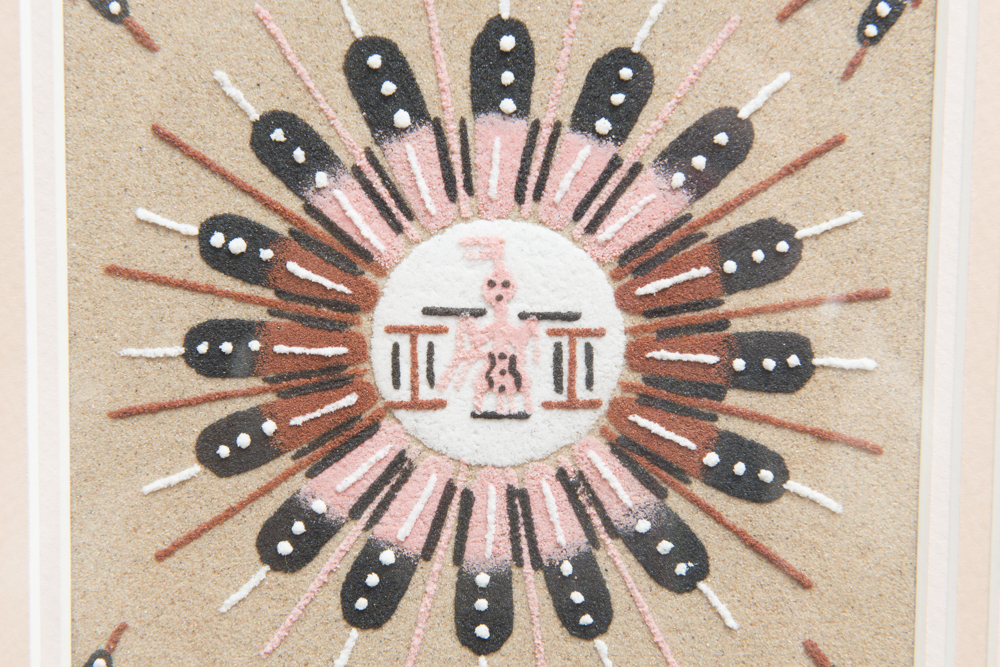 Pair of Native American Sand Paintings