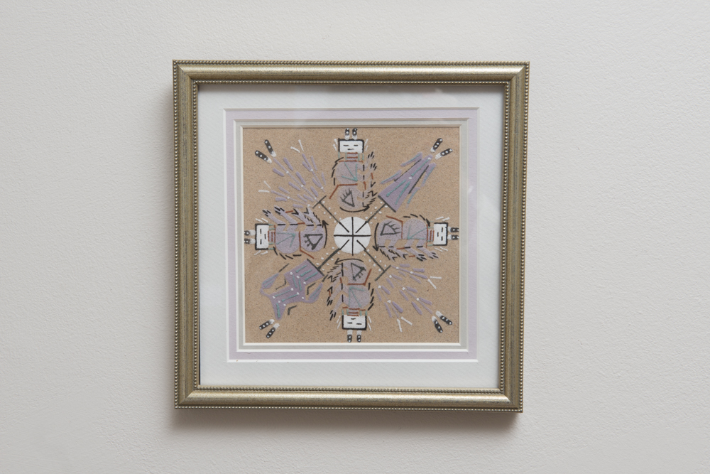 Pair of Native American Sand Paintings