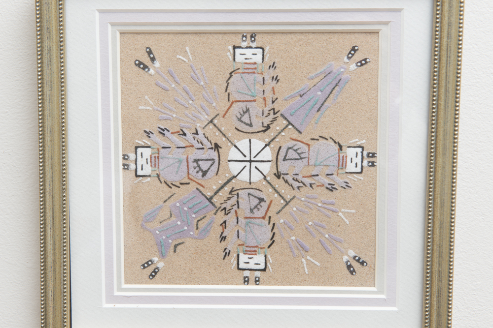 Pair of Native American Sand Paintings