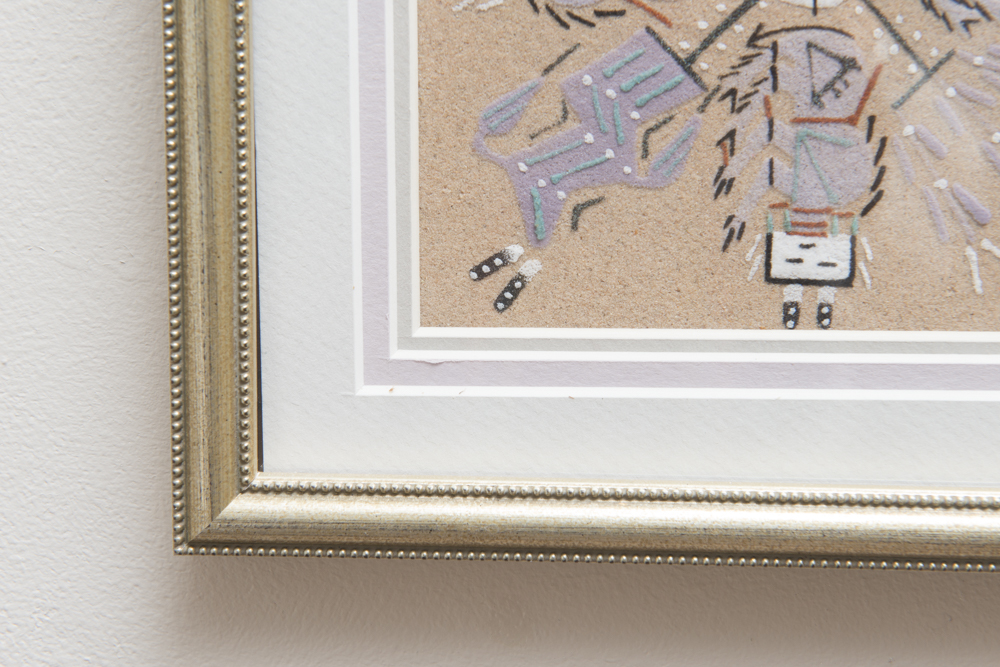 Pair of Native American Sand Paintings