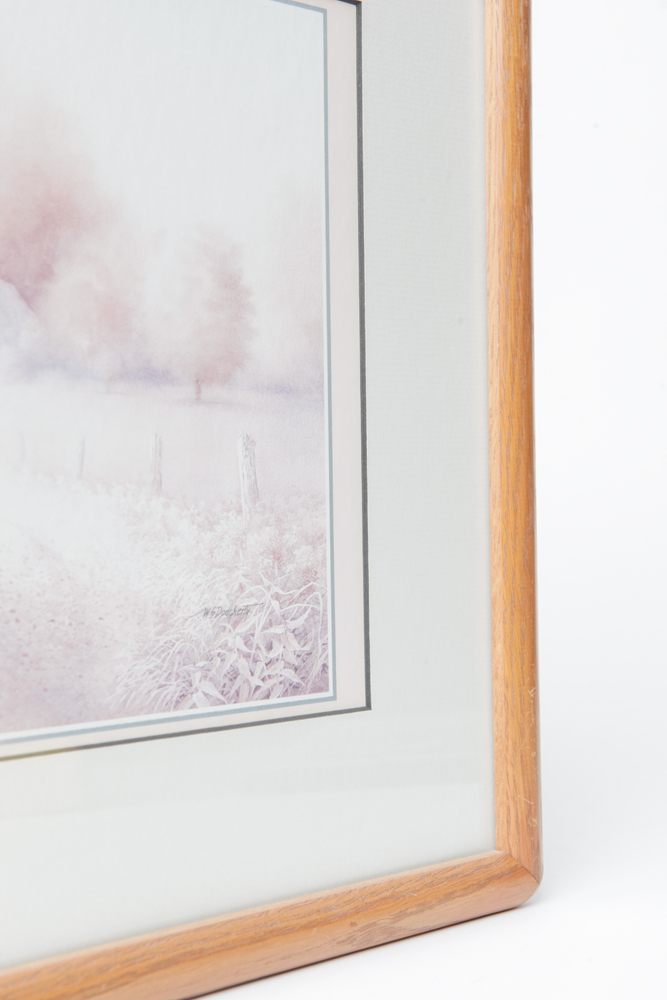 Collection of Framed Landscape Artwork