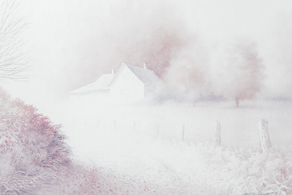 Collection of Framed Landscape Artwork