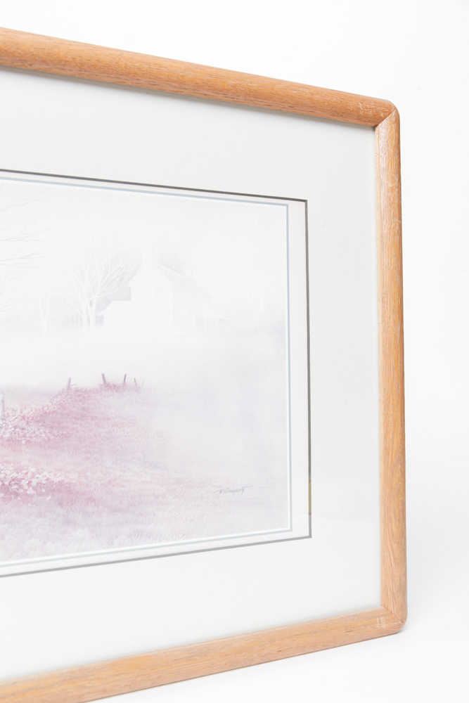 Collection of Framed Landscape Artwork