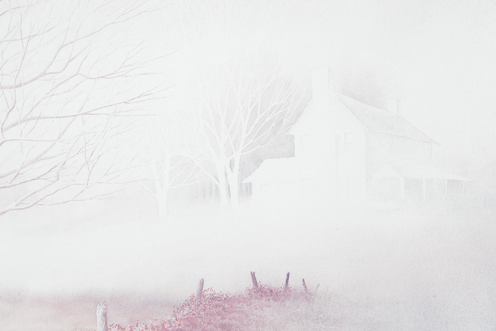 Collection of Framed Landscape Artwork