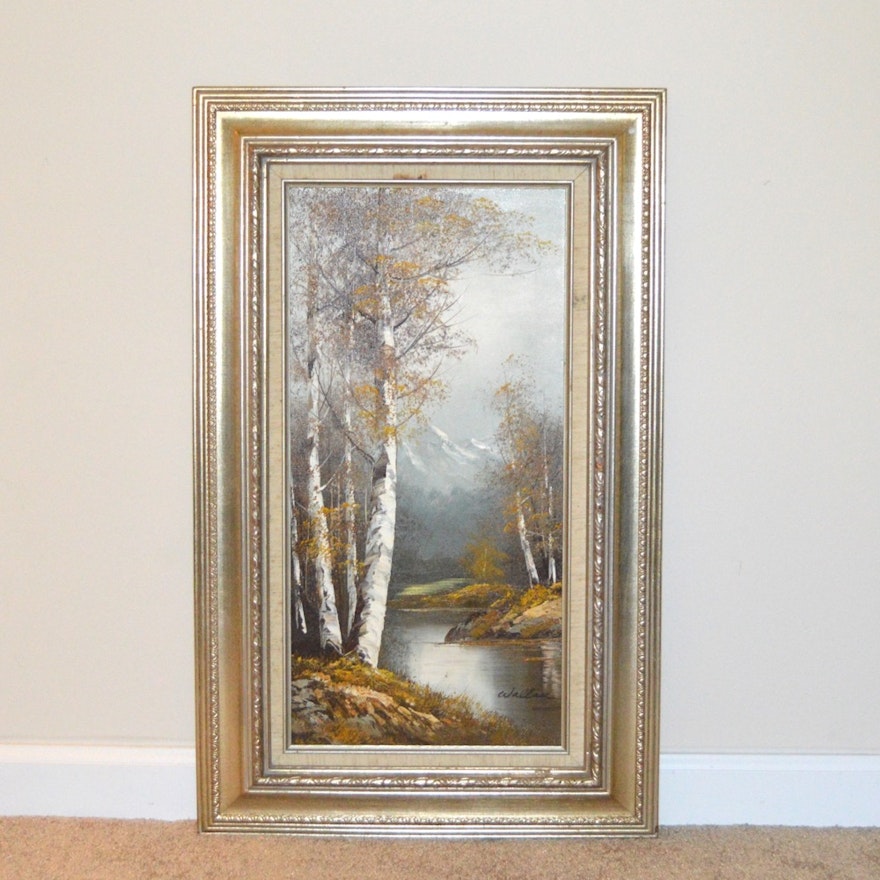 Original Oil Painting by Wallace