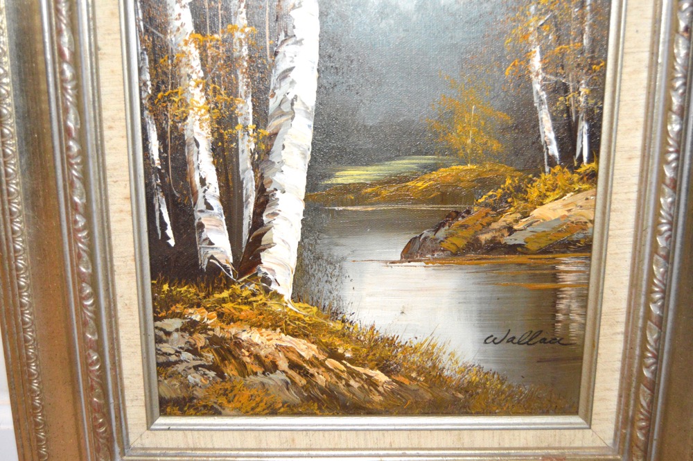 Original Oil Painting by Wallace