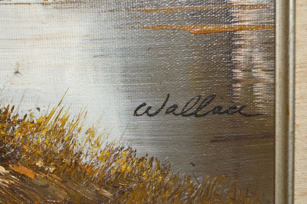 Original Oil Painting by Wallace