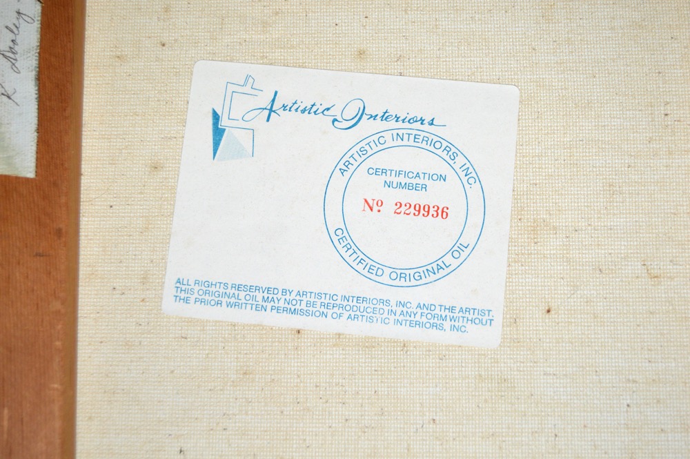 Original Oil Painting by Wallace