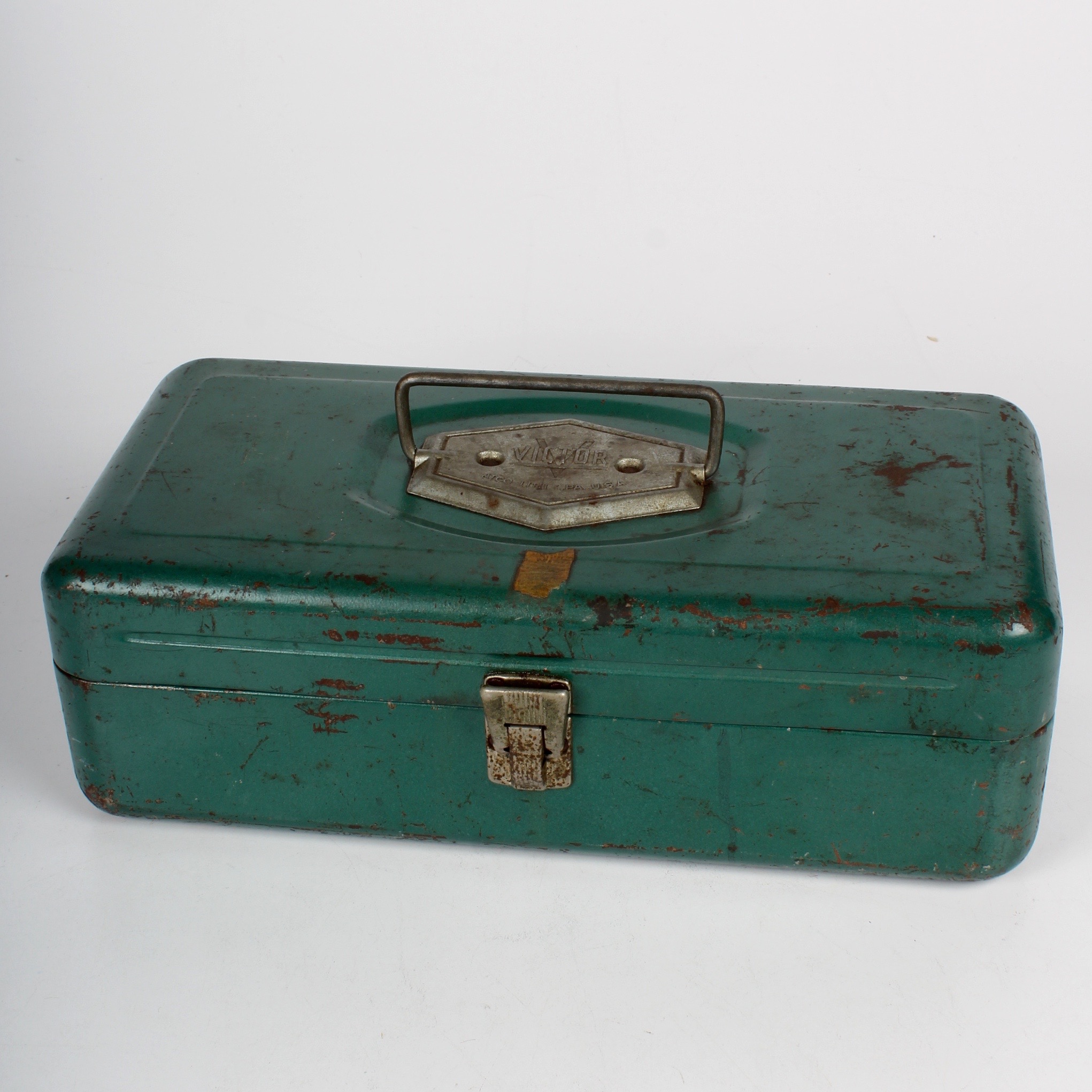 Vintage Fishing Tackle Box and Tackle