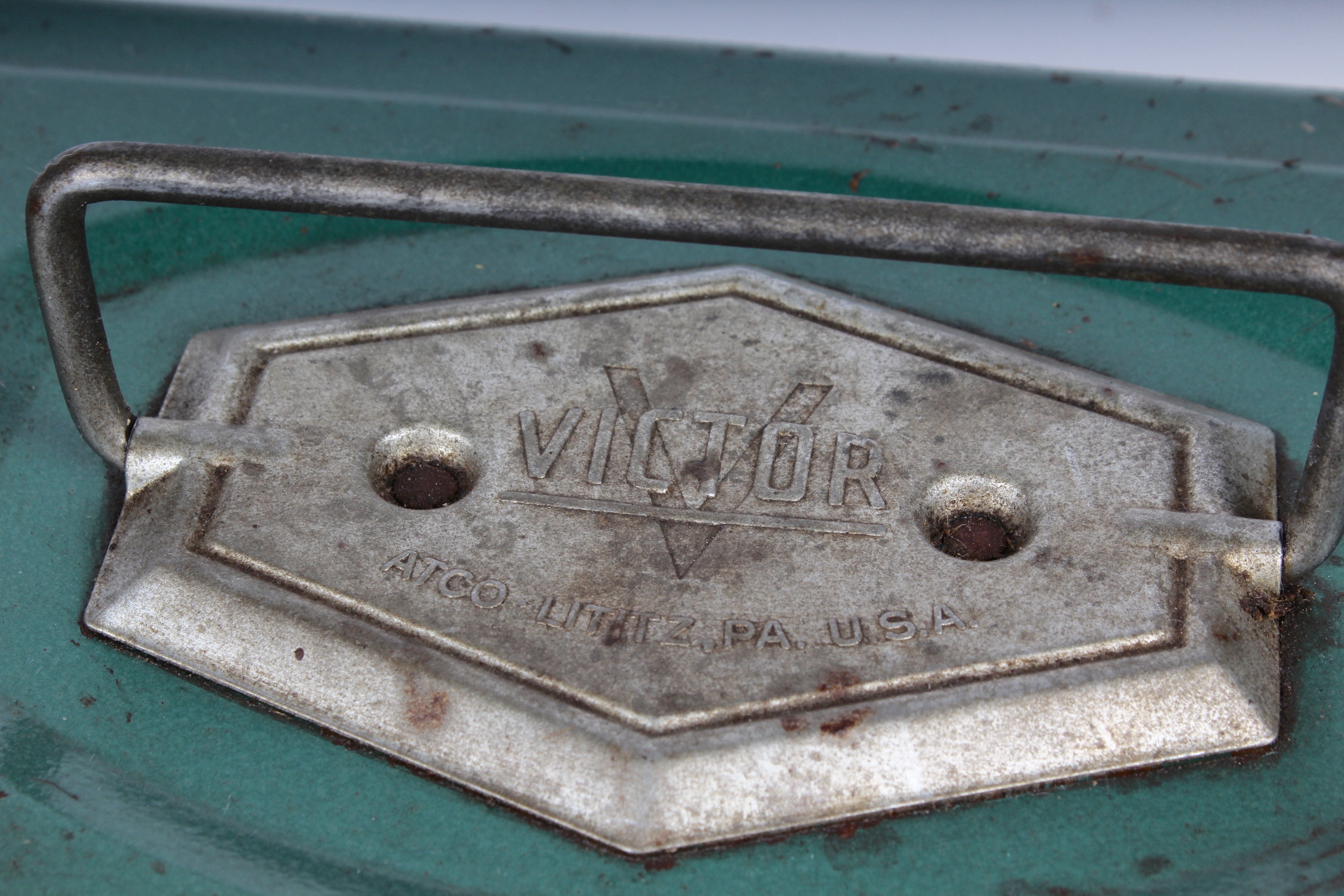 Vintage Fishing Tackle Box and Tackle