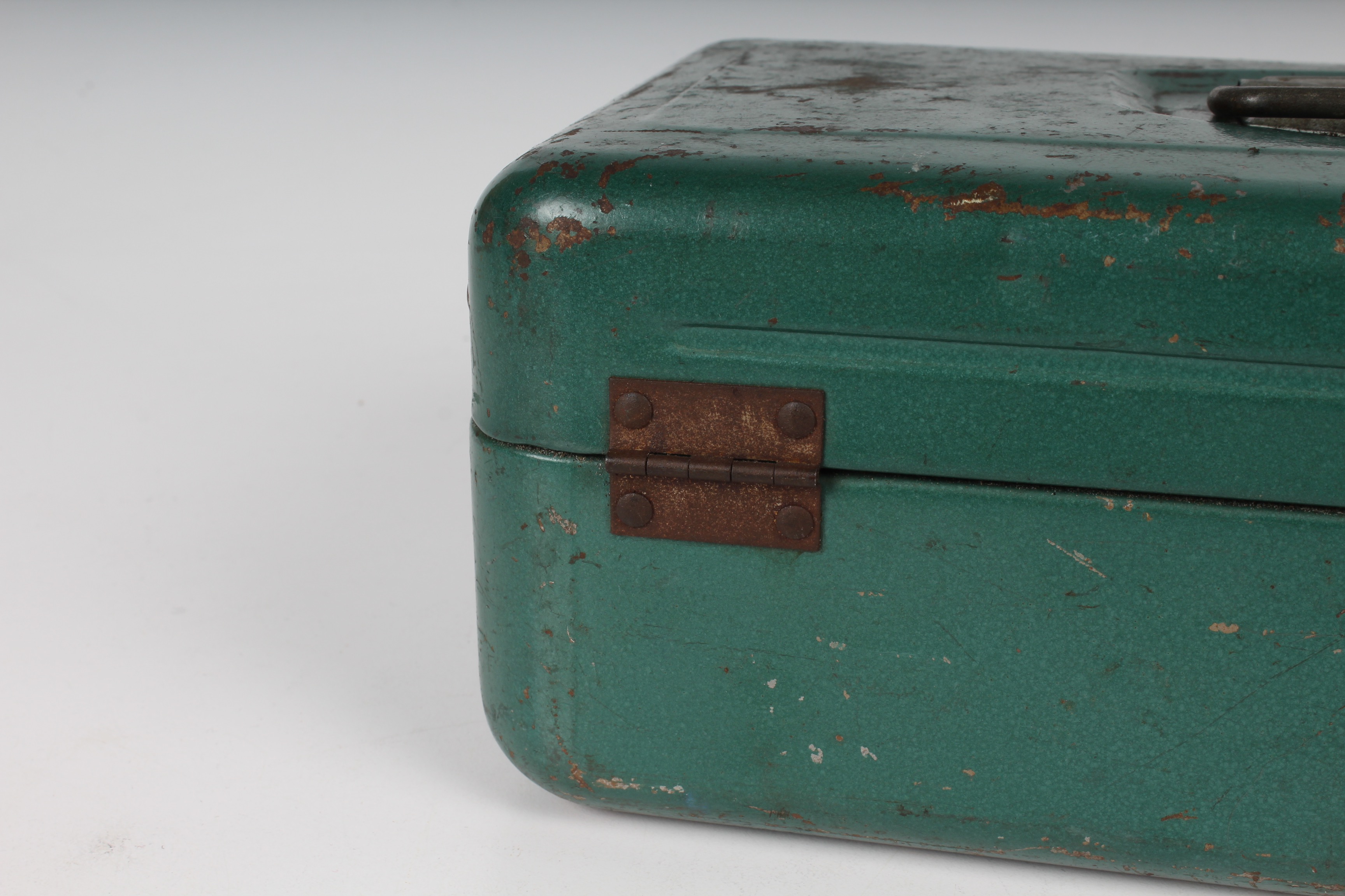 Vintage Fishing Tackle Box and Tackle