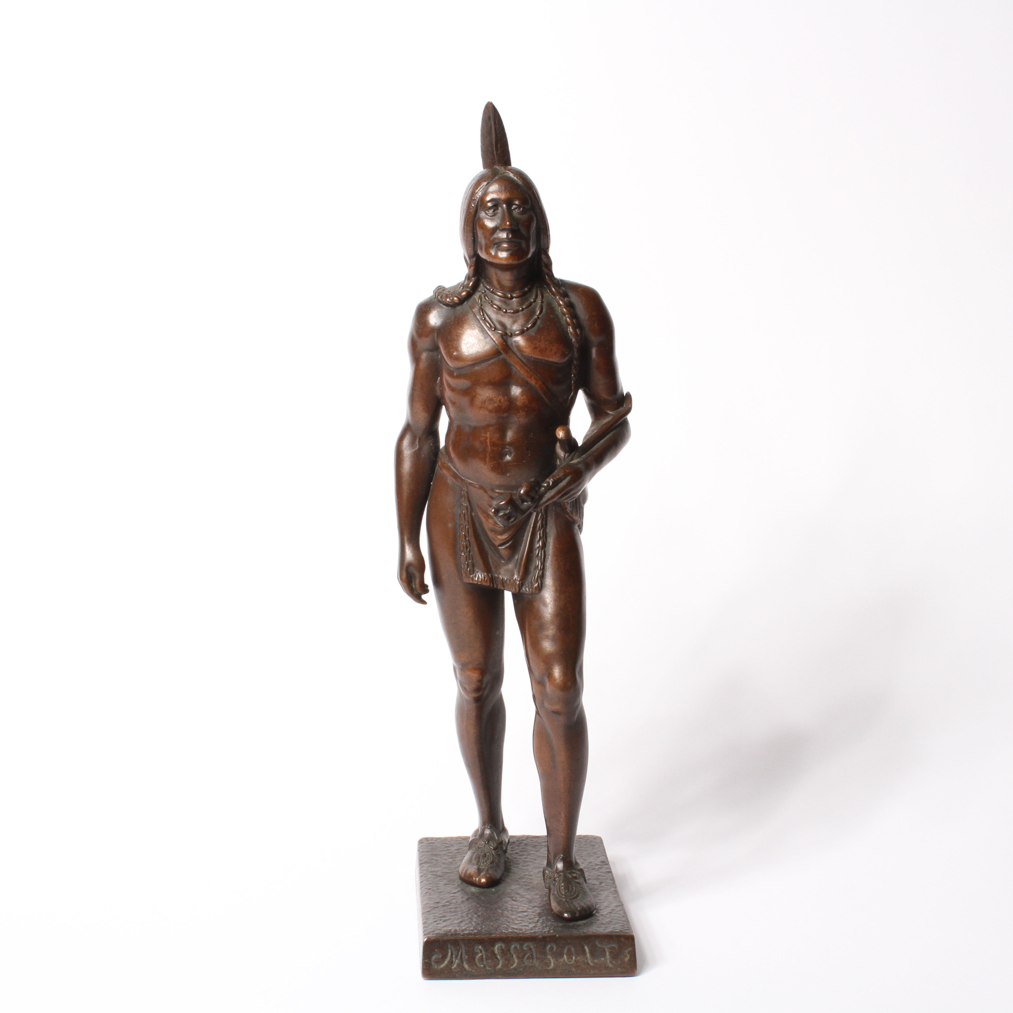 Rare Cyrus Dallin 1920 Bronze Casting of "Massasoit"