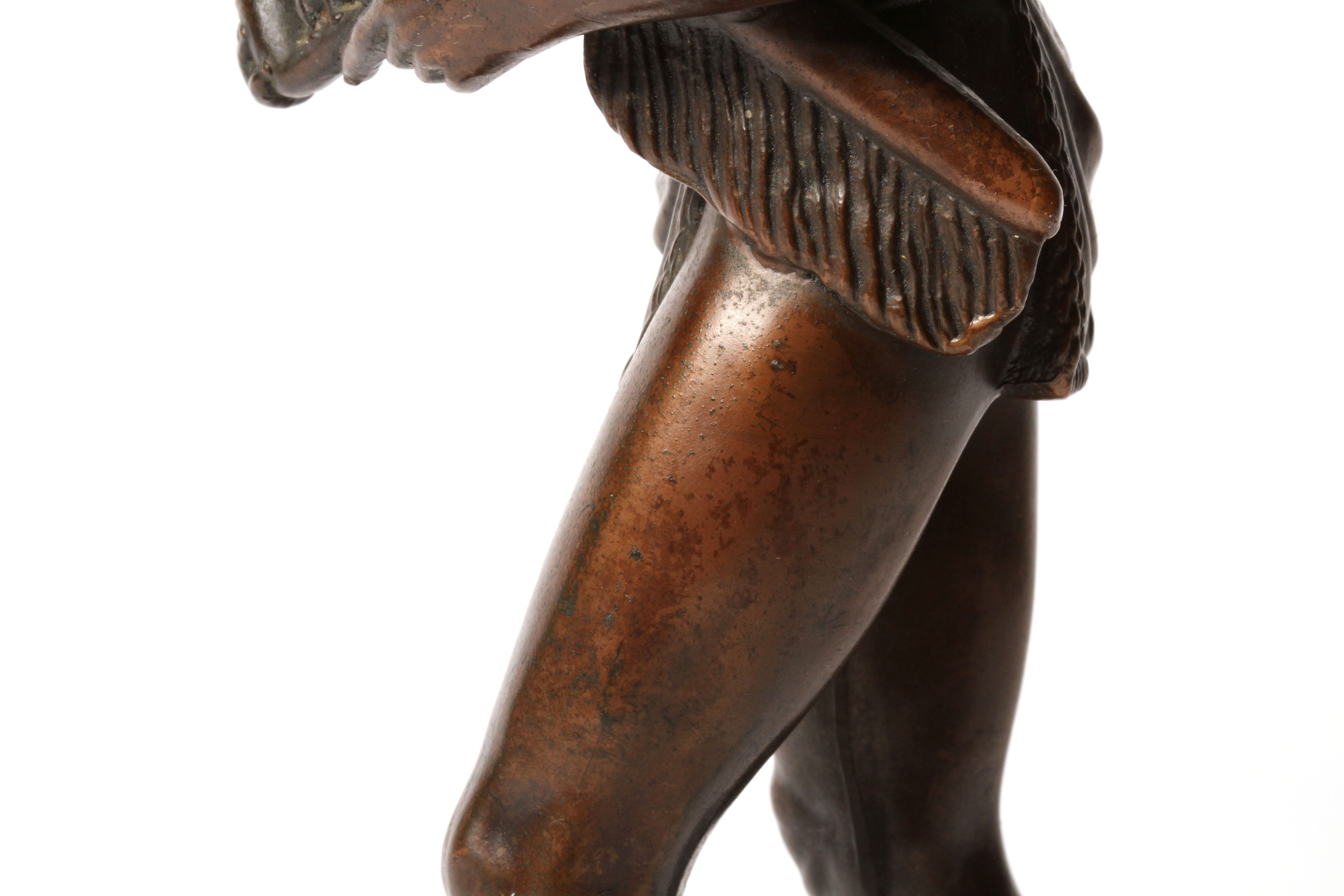 Rare Cyrus Dallin 1920 Bronze Casting of "Massasoit"