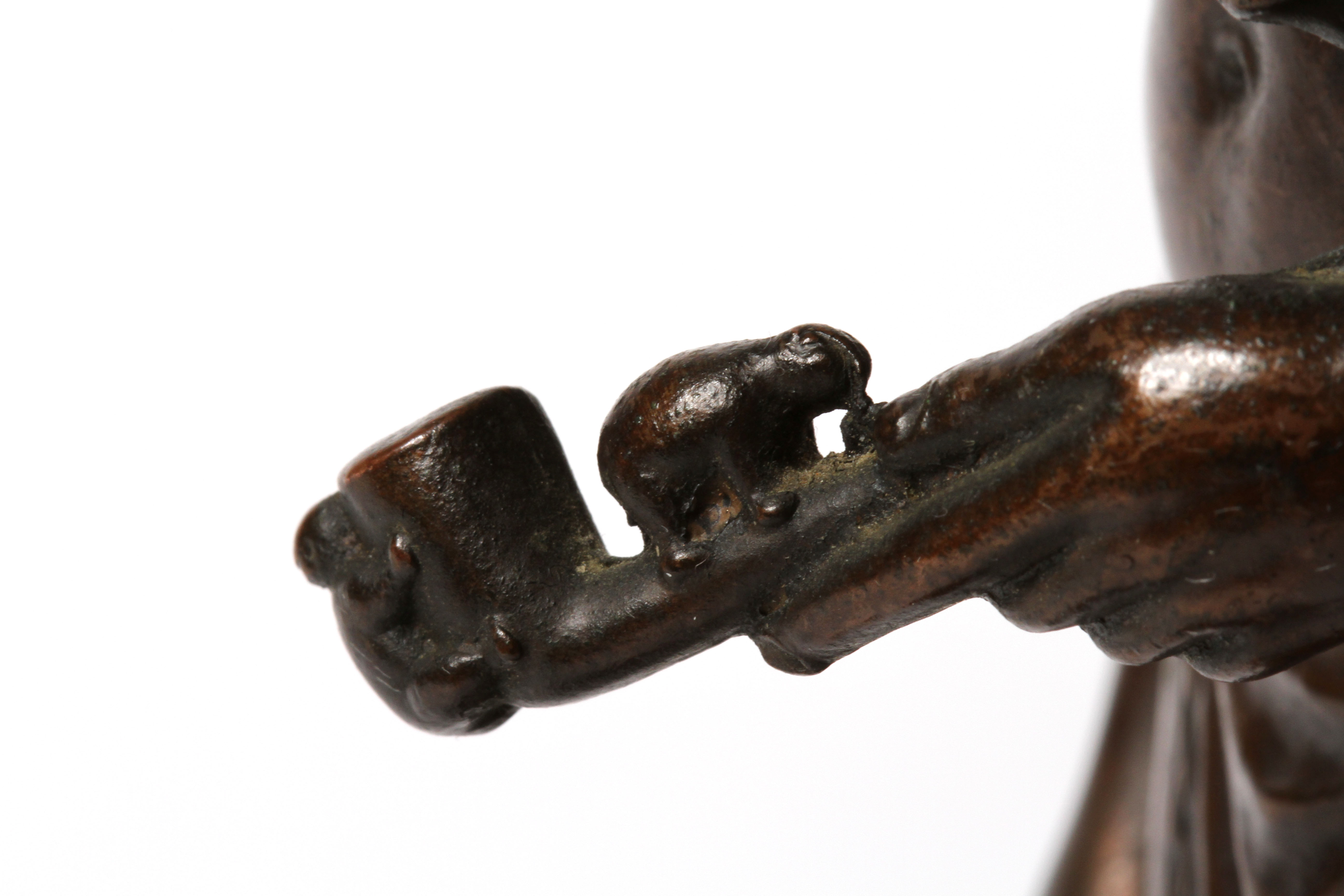 Rare Cyrus Dallin 1920 Bronze Casting of "Massasoit"