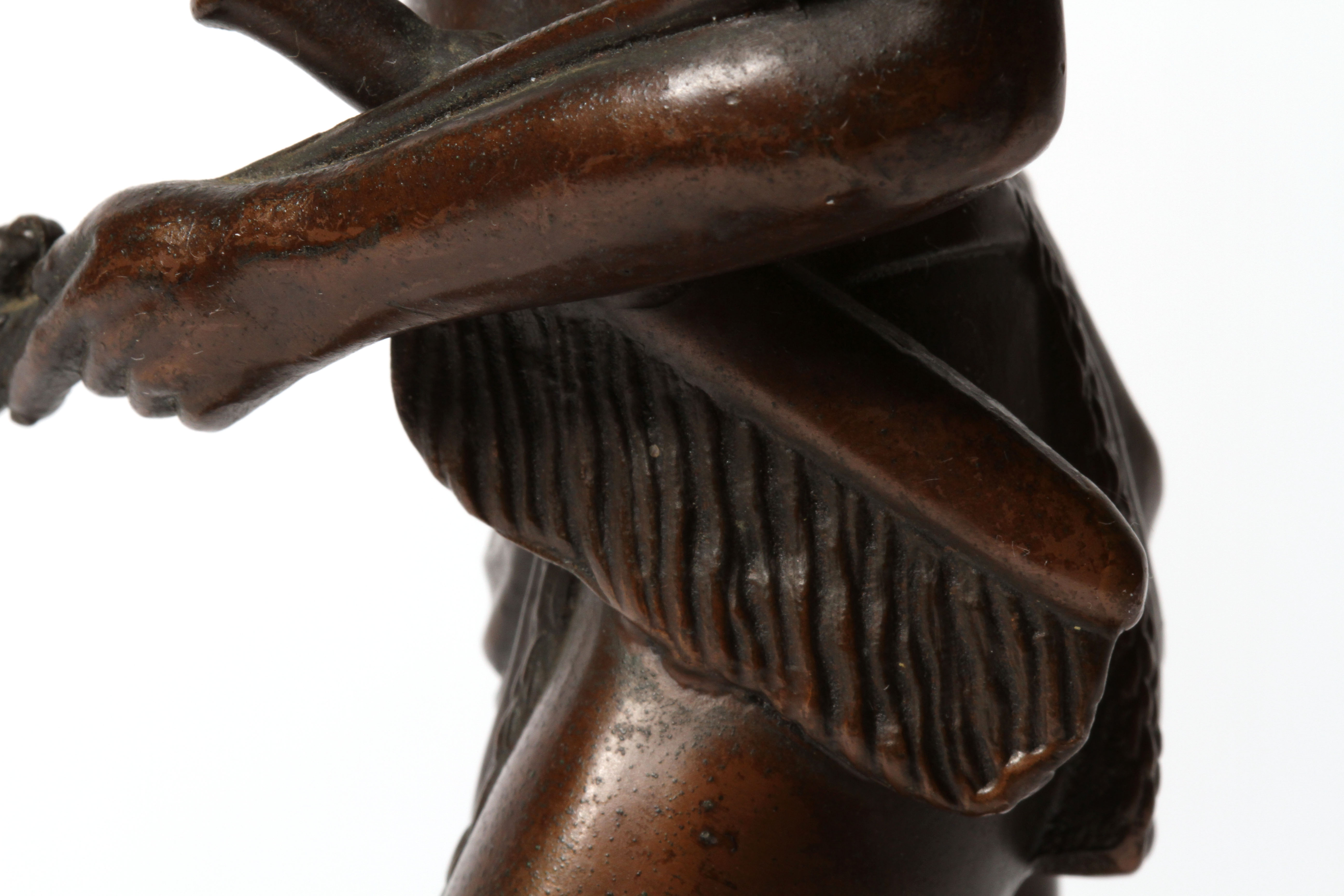 Rare Cyrus Dallin 1920 Bronze Casting of "Massasoit"