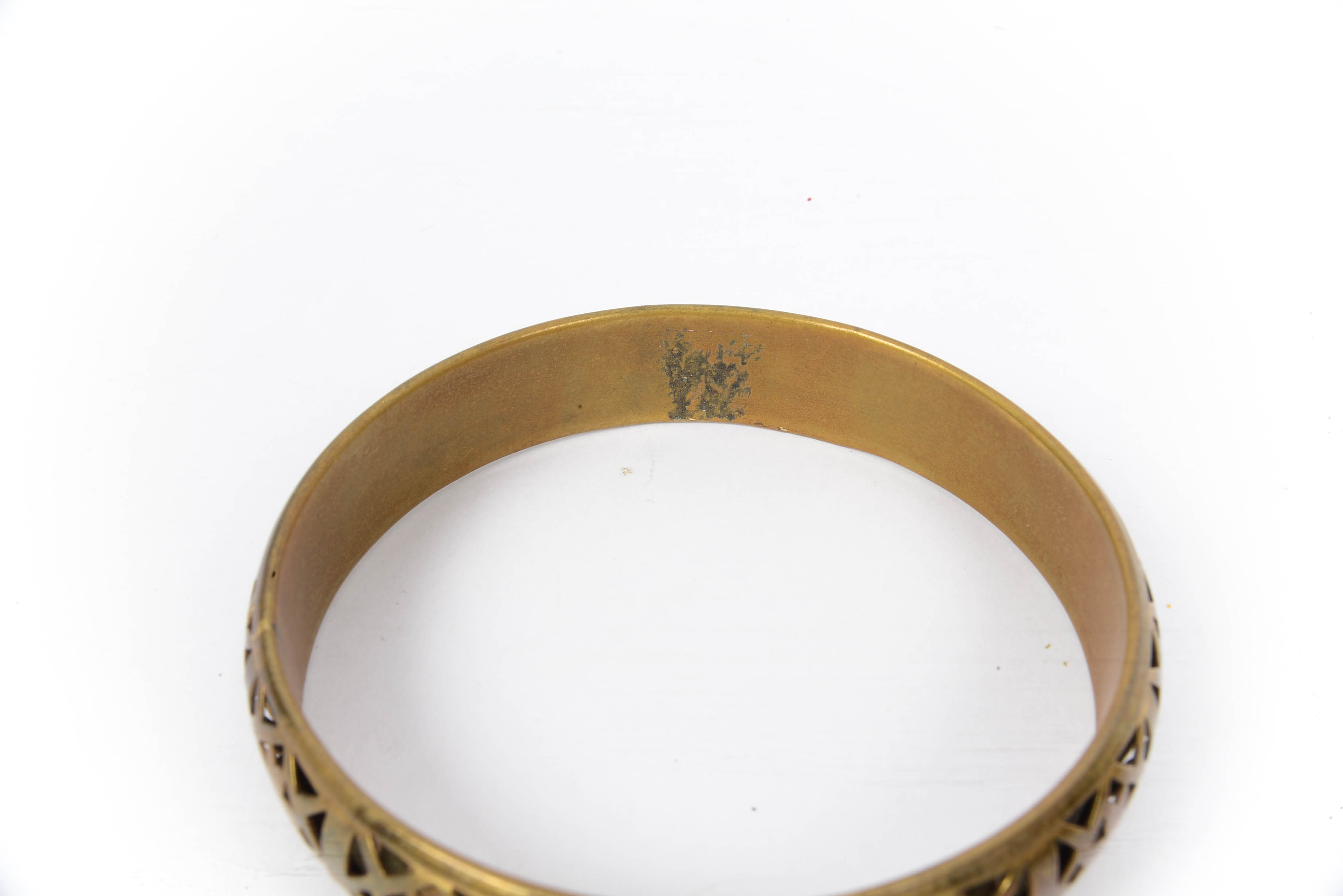 Mid Century Brass Bangle Group