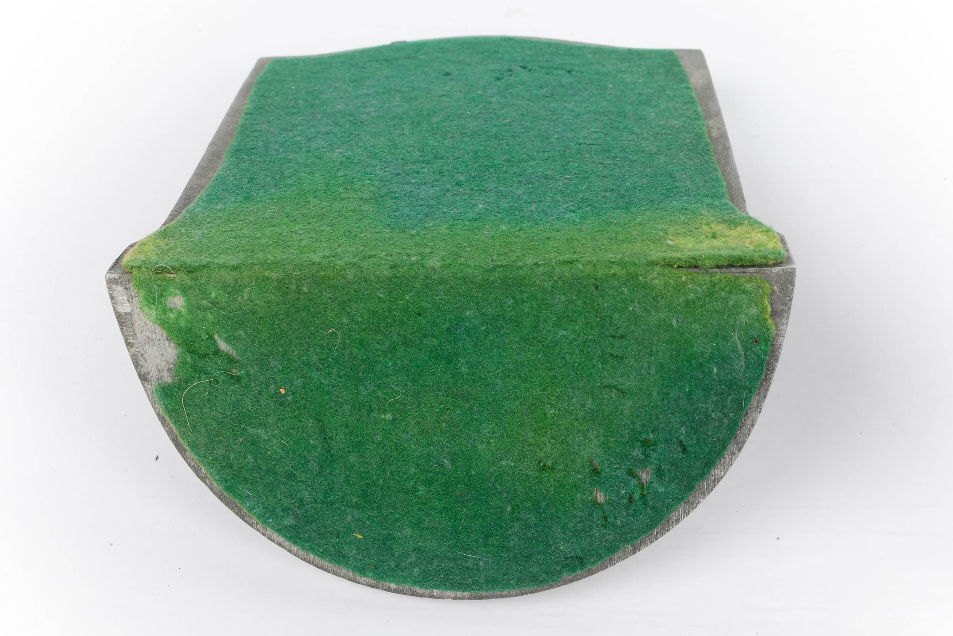 Cast Solid Aluminum Bookends with Bas Relief Eagle (1900-1930's. )