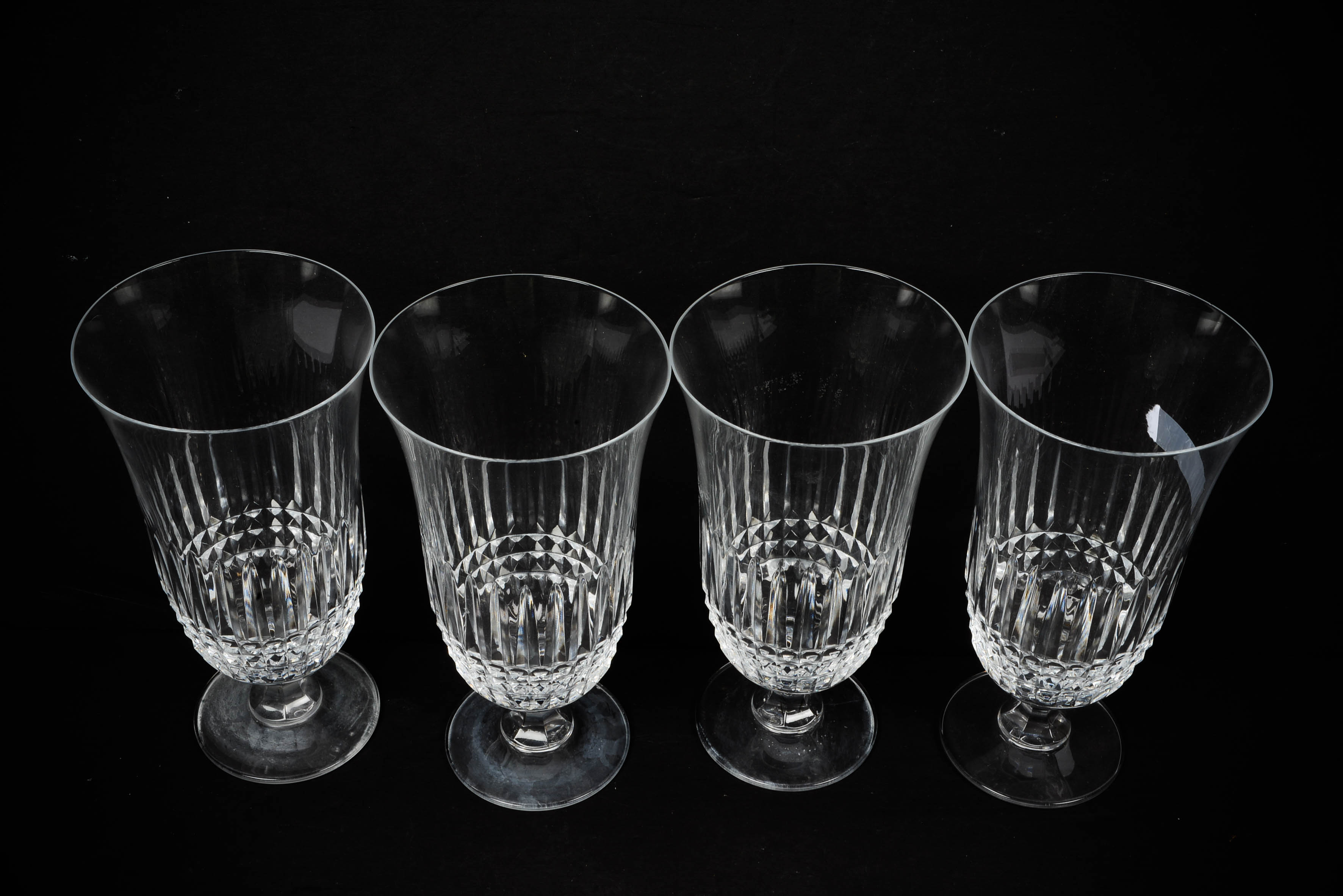 Cristal D'Arques Crystal Ice Tea Goblets and Crystal Tumblers