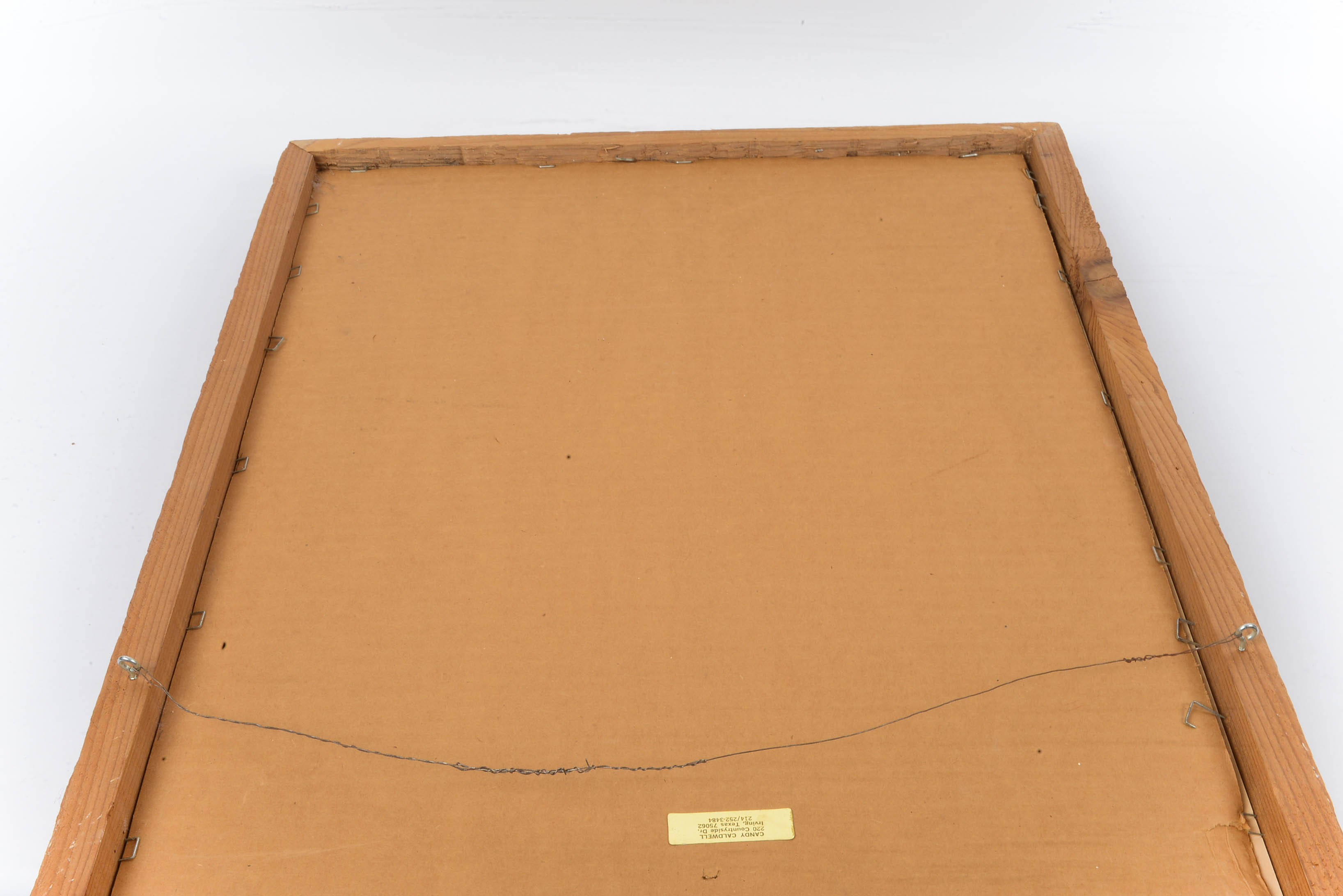 Candy Caldwell Signed Lithograph LE Red Tail Hawk #122/250