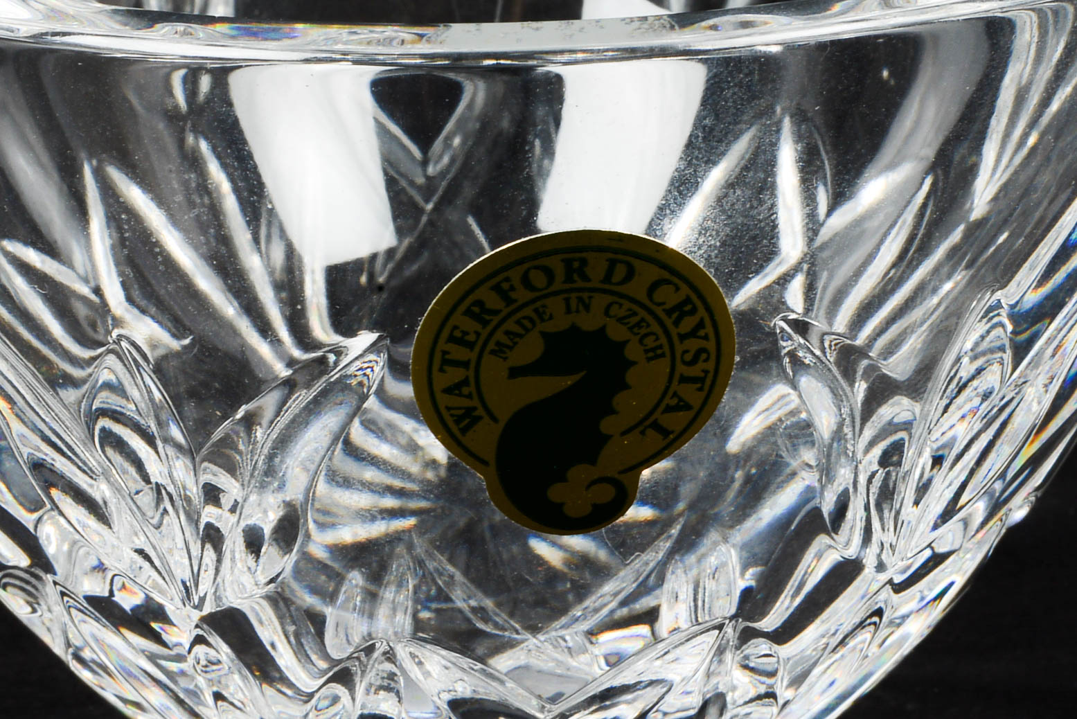 Signed Waterford Crystal Trio