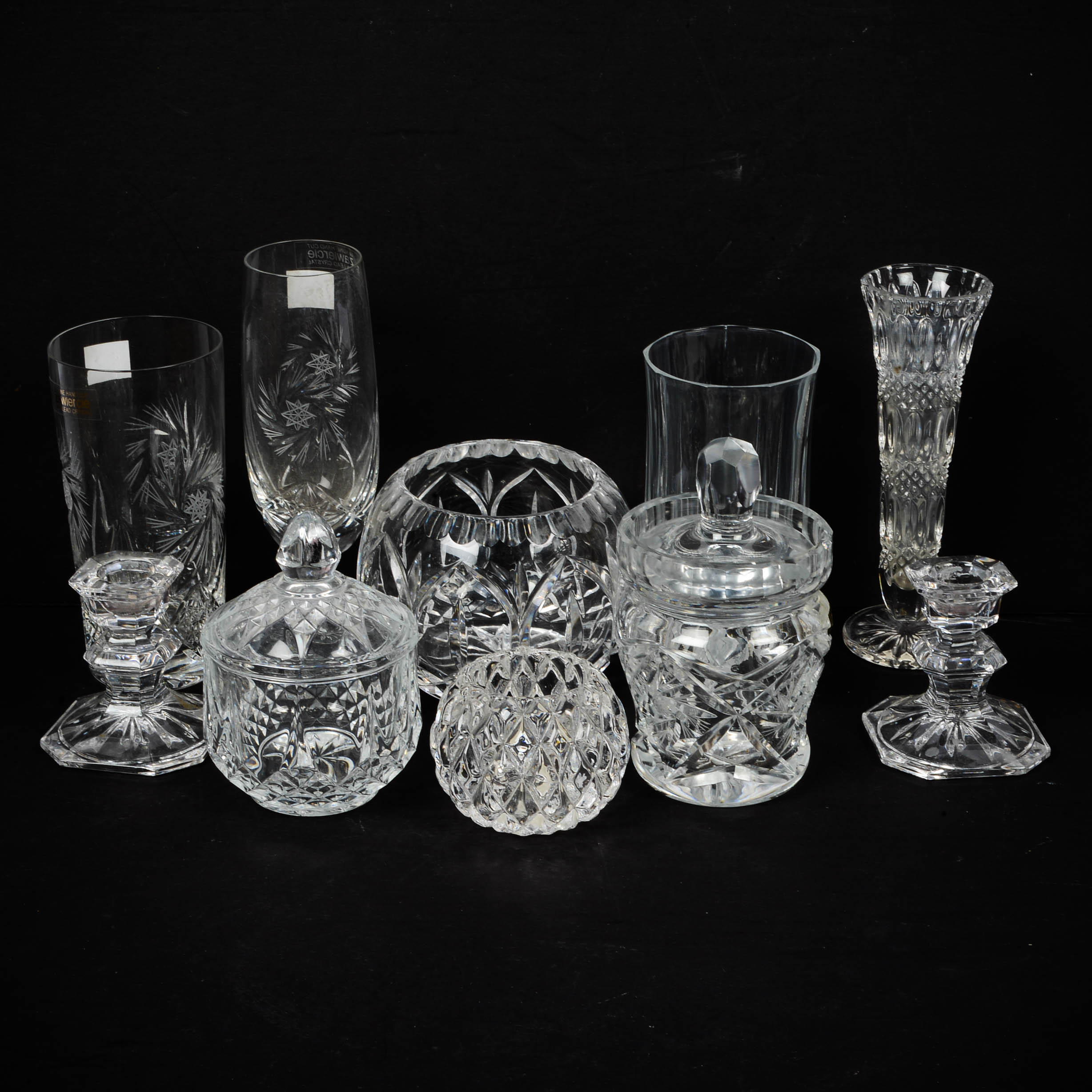 Crystal Group - Rose Bowl, Irena Poland and More