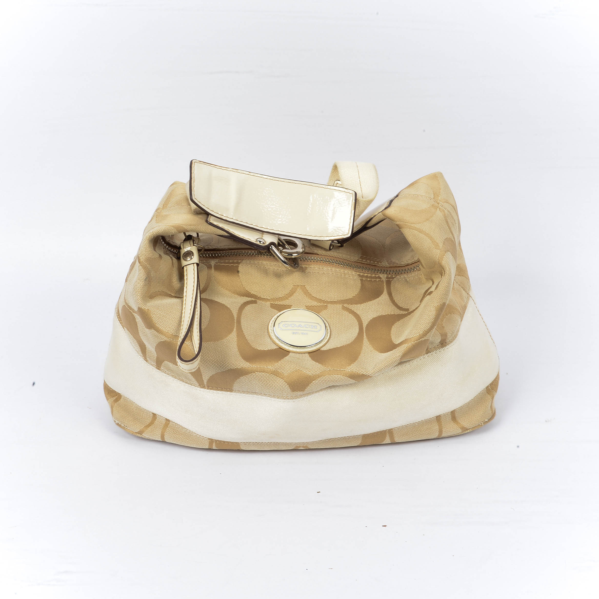 Coach Kyra Signature Strip Tote Purse , Bit Sandals and Register