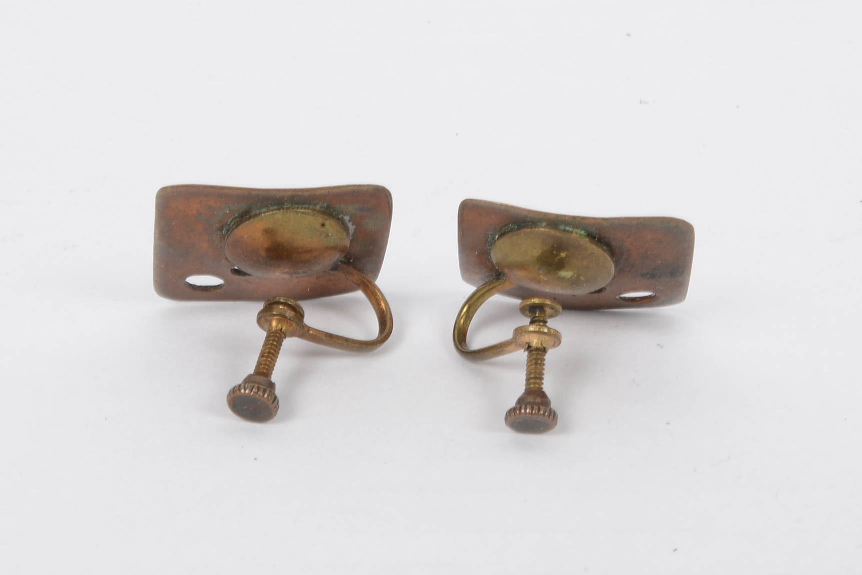 Copper Jewelry Plus - Liebo Scarf Clip and Impasto Earrings Plus