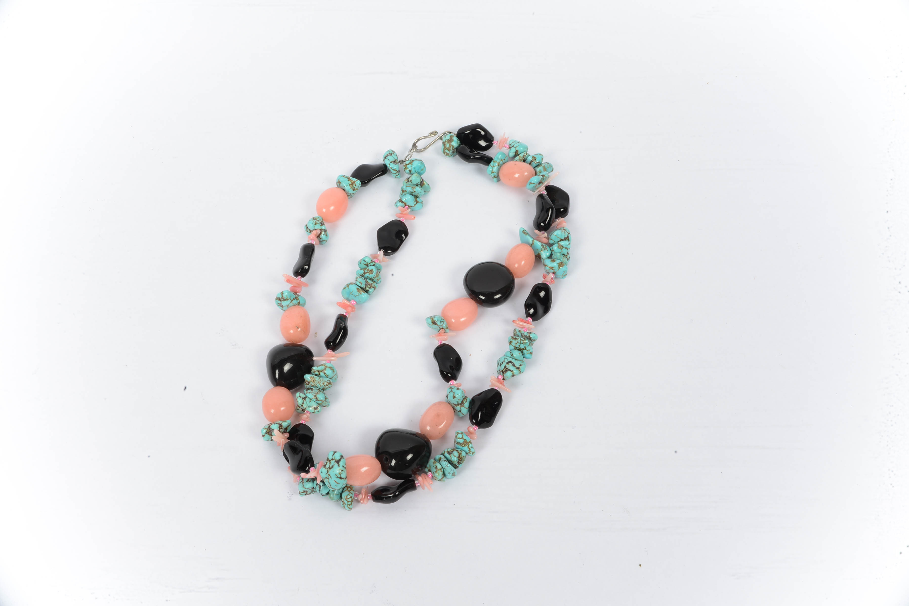 Natural Stone Jewelry - Turquoise, Rose Crystal, Tiger's Eye